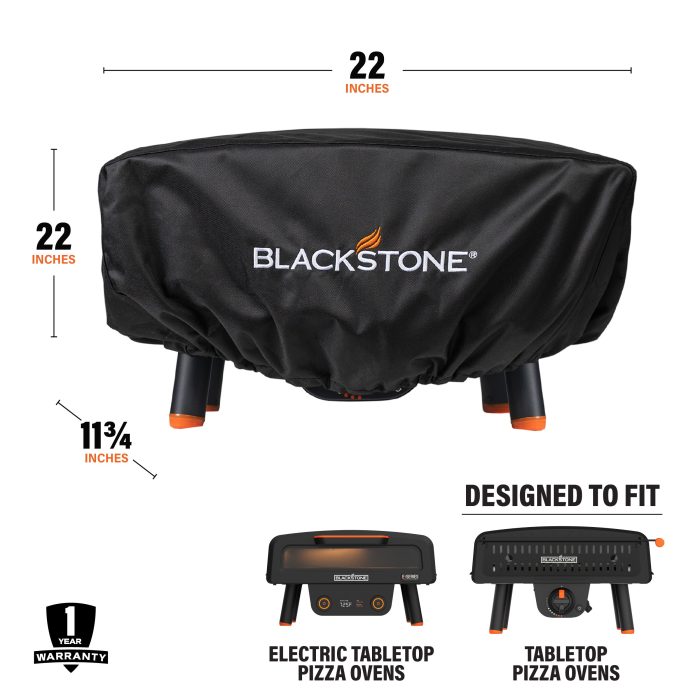 3 5967 TabletopPizzaOvenCover DimensionsFit Sequence WEB