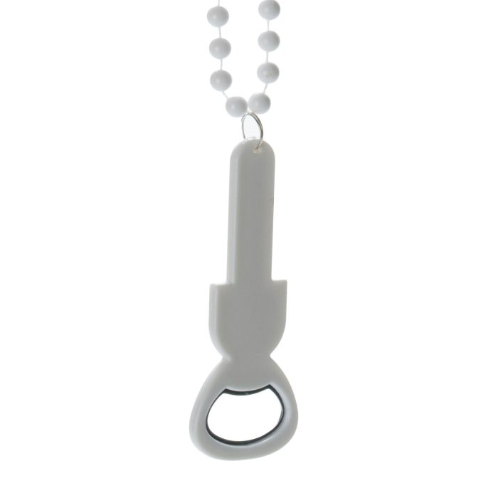 54651 w white oktoberfest party beads with bottle opener 1