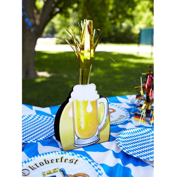 57358 oktoberfest party beer mug centerpiece 1