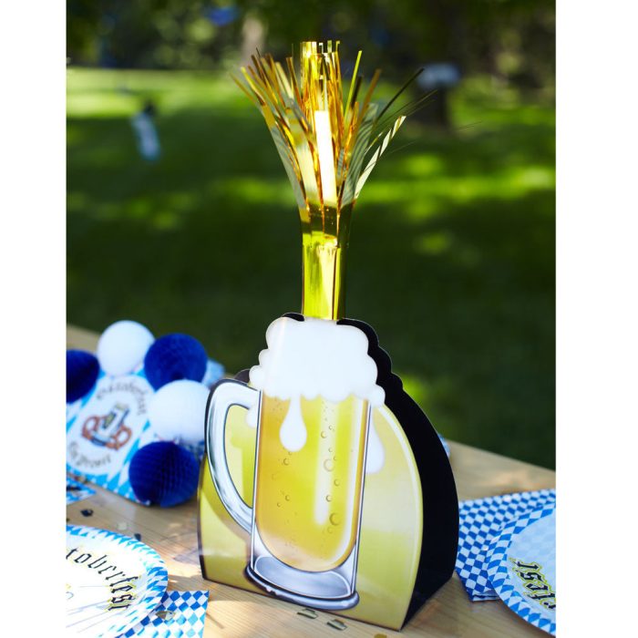 57358 oktoberfest party beer mug centerpiece 3