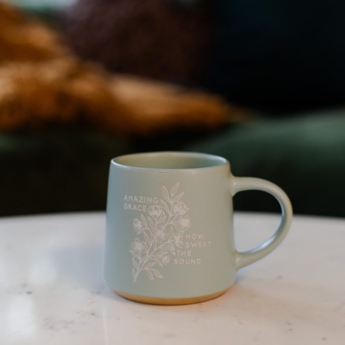 AmazingGraceFloralMug