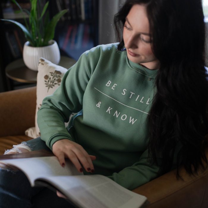 BeStillAndKnowSweatshirt4680 1 scaled