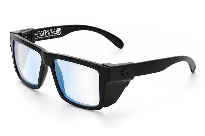 Black Clear Blue Light Angle Black