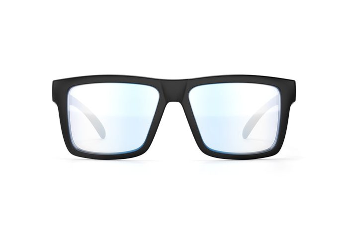 Black Clear Blue Light Front