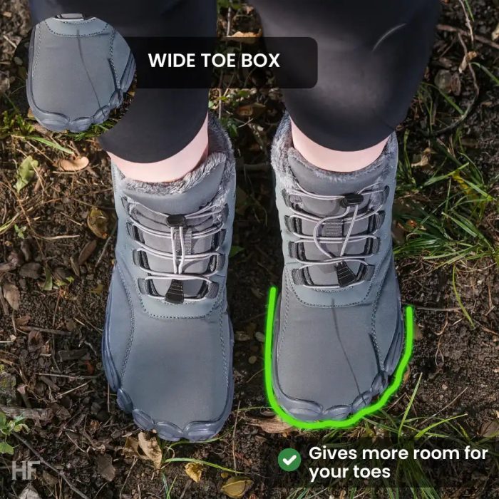 Caspar Gray Wide Toe New Image 1