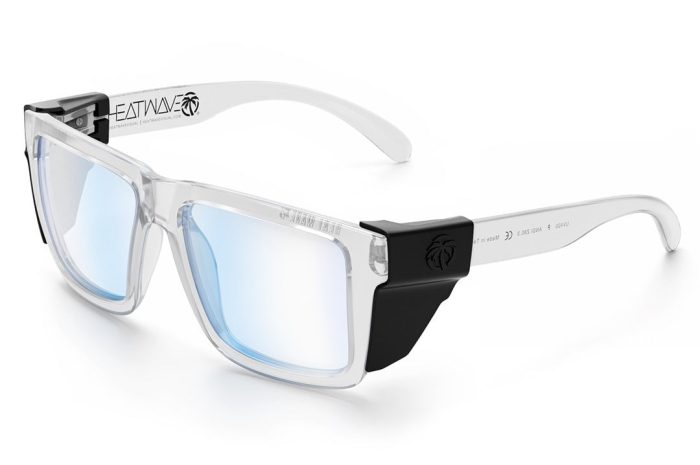 Clear Blue Light Angle Black