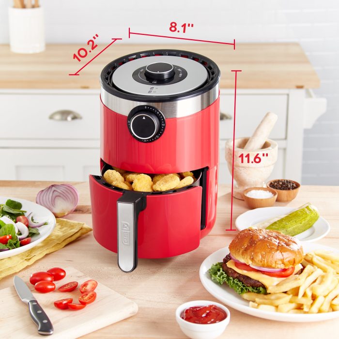 DMAF250RD AirCrisp 2QT Analog IO 2