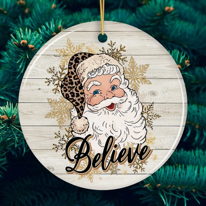 FORPRODUCTVintageBelieveSantaChristmasOrnamentMockupGroup 08 1 background tree branches