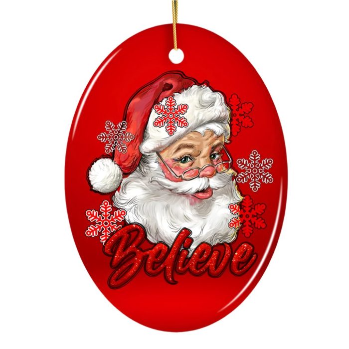 FORPRODUCTVintageBelieveSantaChristmasOrnamentMockupGroup 08 1 blurred gold garland christmas tree as background wooden tabletop as foreground christmas abstract image display montage 1