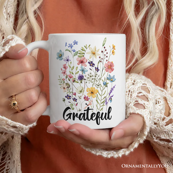 For Product 03 Wildflower Bouquet Personalized Mug Floral Custom Gift with Name 3D Realistic Mockups Mug 32 5c724948 f4c0 4ce3 92ae 8da67d3674af