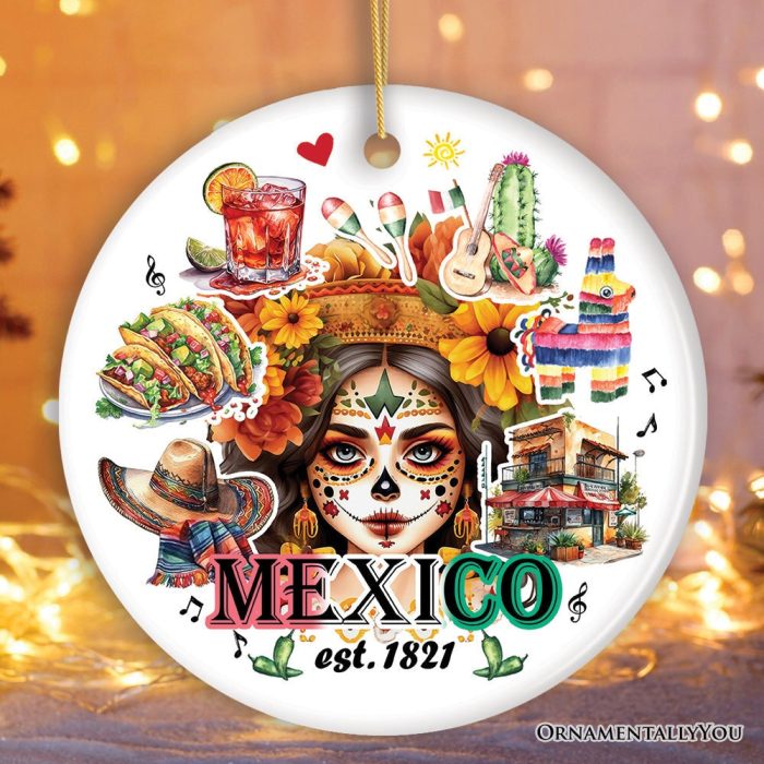 ForProduct 01VibrantlyColorfulandCulturalMexicanTraditionalChristmasOrnament MexicanoGiftandSouvenirMockupGroup 08