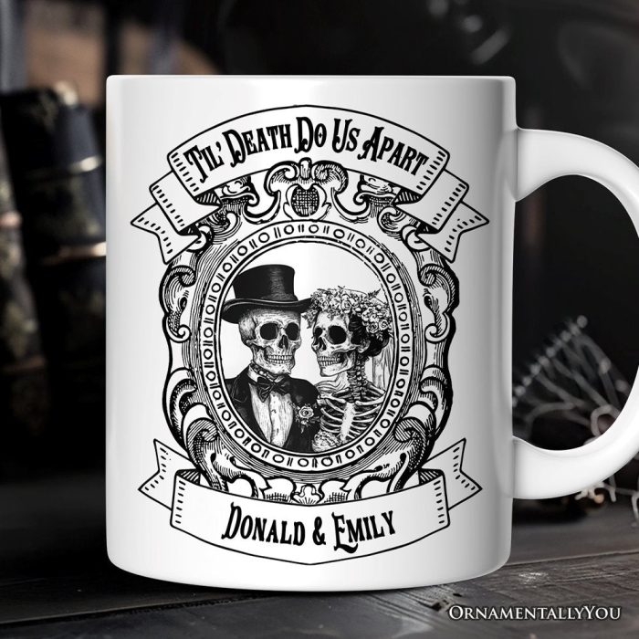 ForProduct 01VintageSkeletonLoversTil DeathDousApart Personalized 64e4e650 edc0 4492 ac3e b67d962820ed