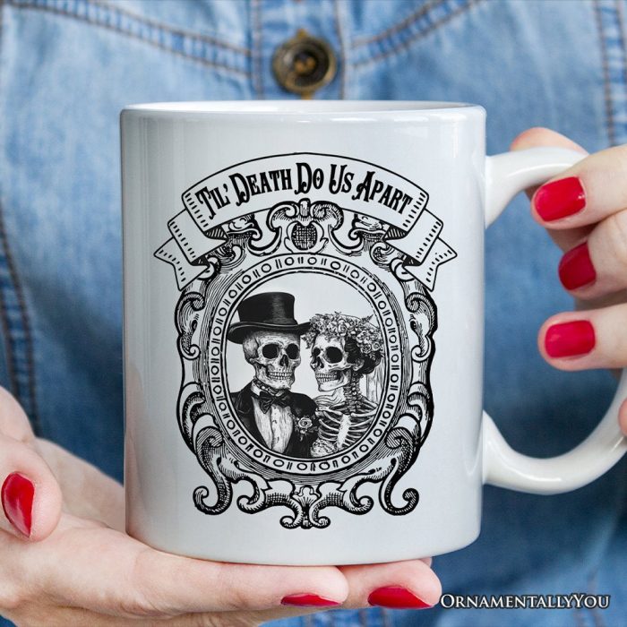 ForProduct 02VintageSkeletonLoversTil DeathDousApart Personalized 7e598f7a c6c6 483d 9035 61d616d9e883