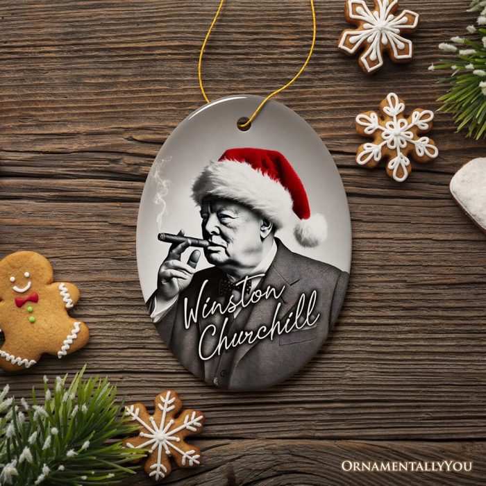 ForProduct 02VintageWinstonChurchillChristmasOrnament UKPrimeMinisterandBritishPolitician3DRealisticMockup 01