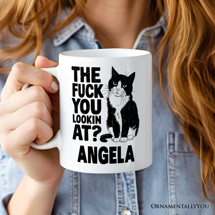 ForProduct 02WhatAreYouLookingAtPersonalizedMug CatLoverGiftWithCustomName3DRealisticMockupsMug 34