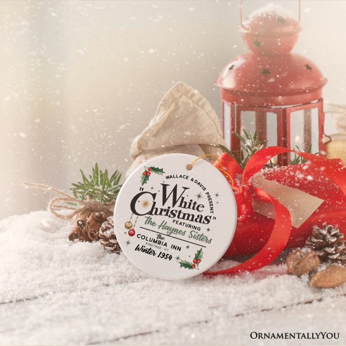 ForProduct 02WhiteChristmasOrnament Retro1954HolidayInnMovieGiftandTreeDecor3DRealisticMockup 12
