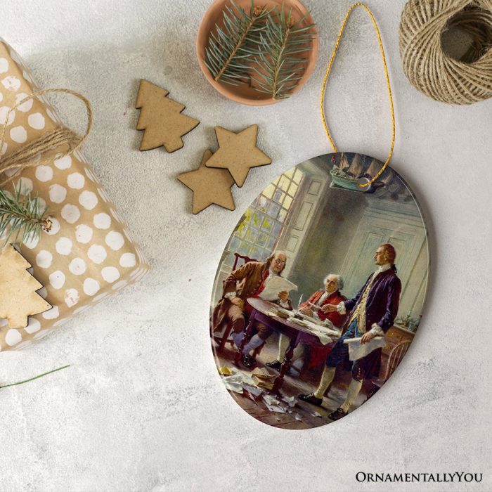 ForProduct 02WritingoftheDeclarationofIndependencePaintingOrnament VintageAmericanHistory3DRealisticMockup 15