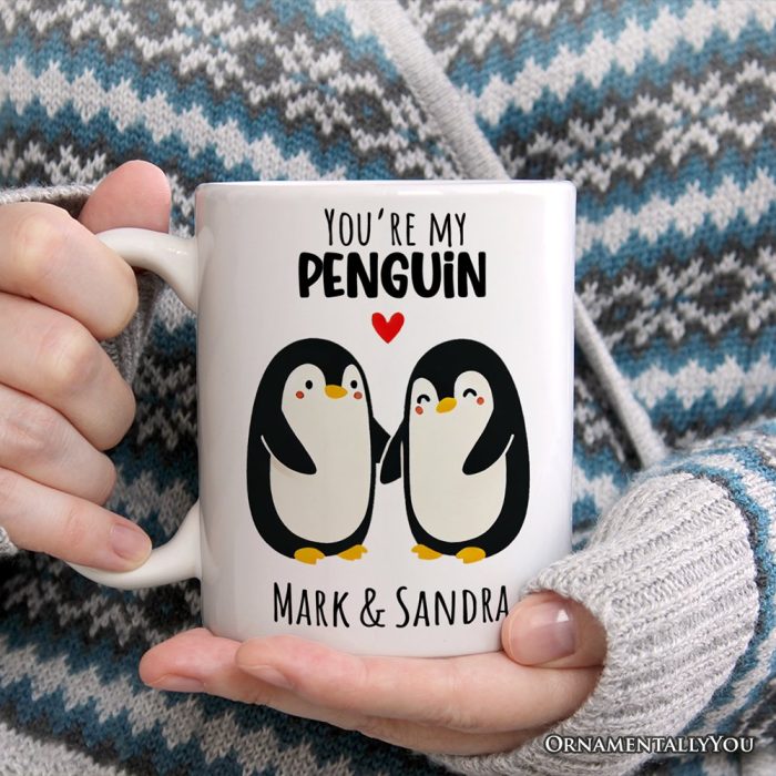 ForProduct 02You remyPenguinPersonalizedMugforCouple MateforLifeAdorablePenguinLoverGiftWithCustomNames