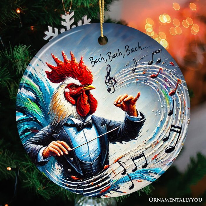ForProduct 03BachBachBachChickenConductorOrnament PlayfulMusicalChristmasDecor2MockupGroup 05