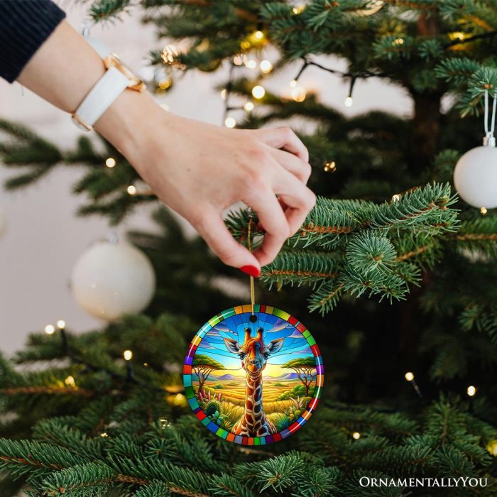 ForProduct 03GiraffeGraceStainedGlassStyleCeramicOrnament AfricanAnimalsChristmasGiftandDecor3DHumanMockup39 74dbbb1e 27ff 4249 929e 1189647b3a65