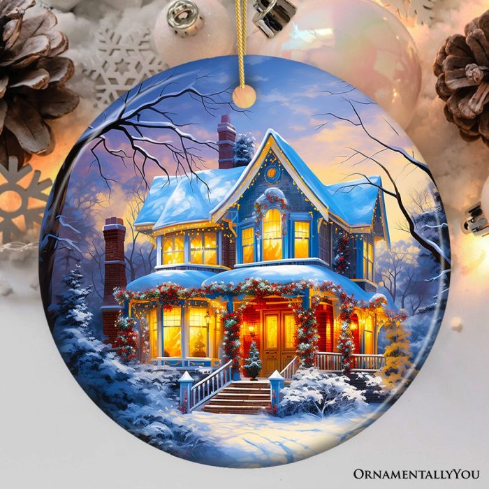 ForProduct 03GlowingWinterNightPaintingCeramicOrnament WarmandInvitingChristmasTreeDecor2MockupGroup 05