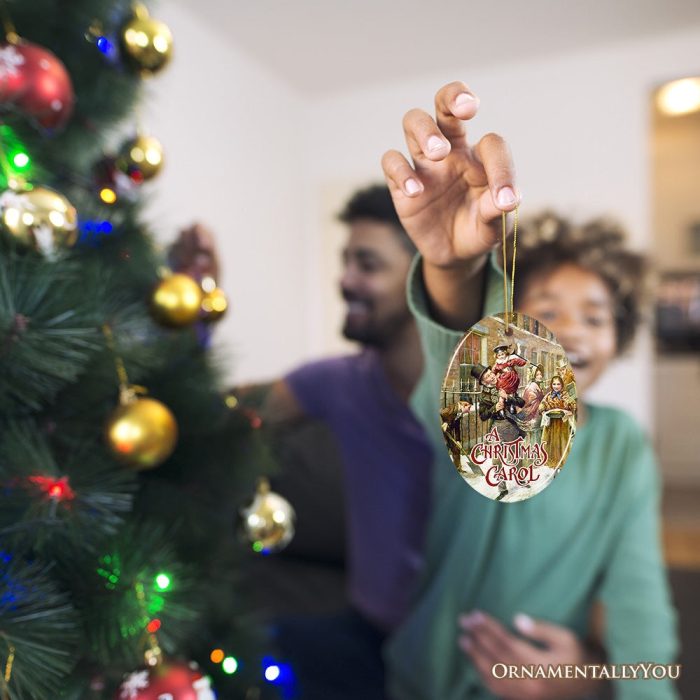 ForProduct 03VintageBobCratchitandTinyTimOrnament AChristmasCarolGiftandTreeDecor3DHumanMockup 03