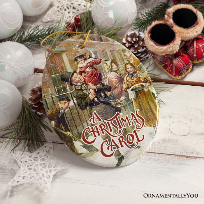 ForProduct 04VintageBobCratchitandTinyTimOrnament AChristmasCarolGiftandTreeDecor3DRealisticMockup 11