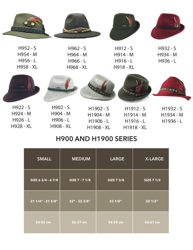 H900 and H1900 SERIES SIZING CHART 295f7c04 0949 44db 91d2 c3768b7aa7f2