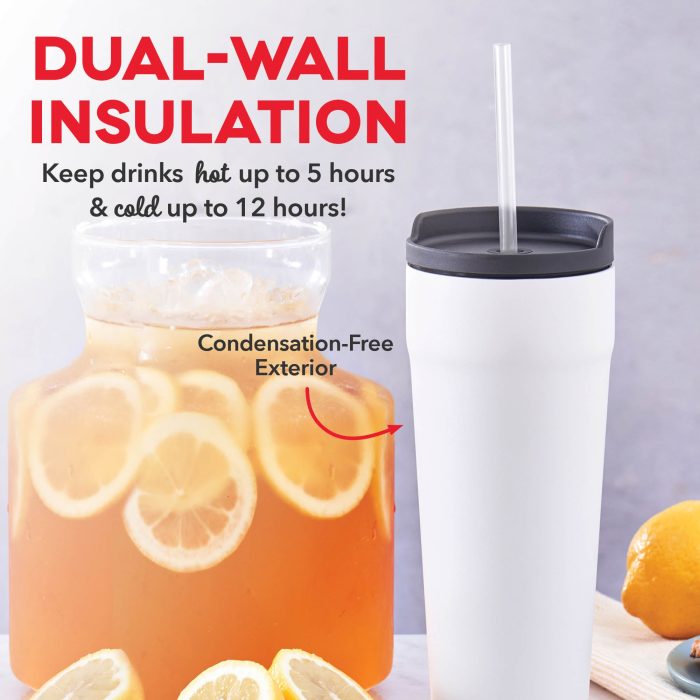 Insulated Tumbler Single IO White3