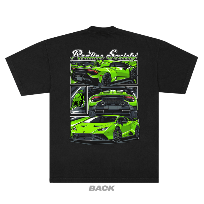 LamboComic Back ShirtMockup