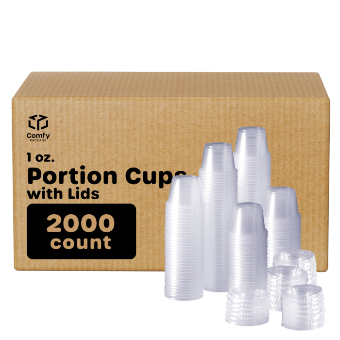 PORTIONCUPSwithldios