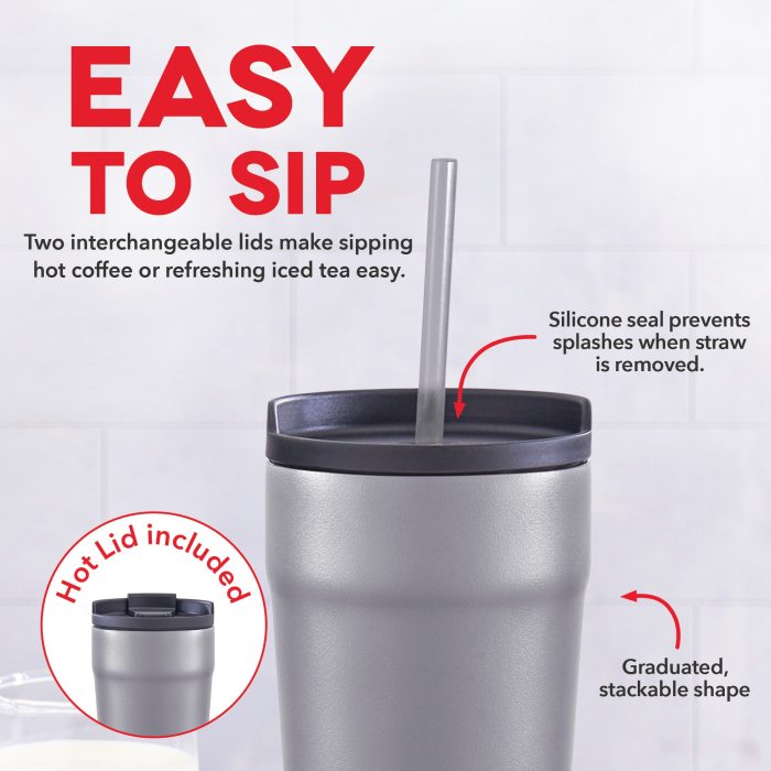 Stacking Tumbler Gray 2
