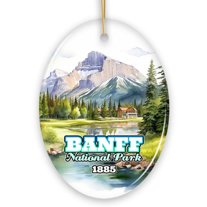 WBM Banff National Park Paradise Ornament Canada s Natural Wonders Traveler Souvenir