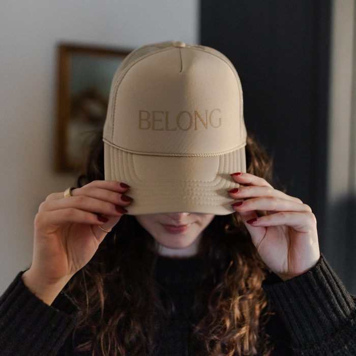 YouBelongHereTruckerHat5752 1