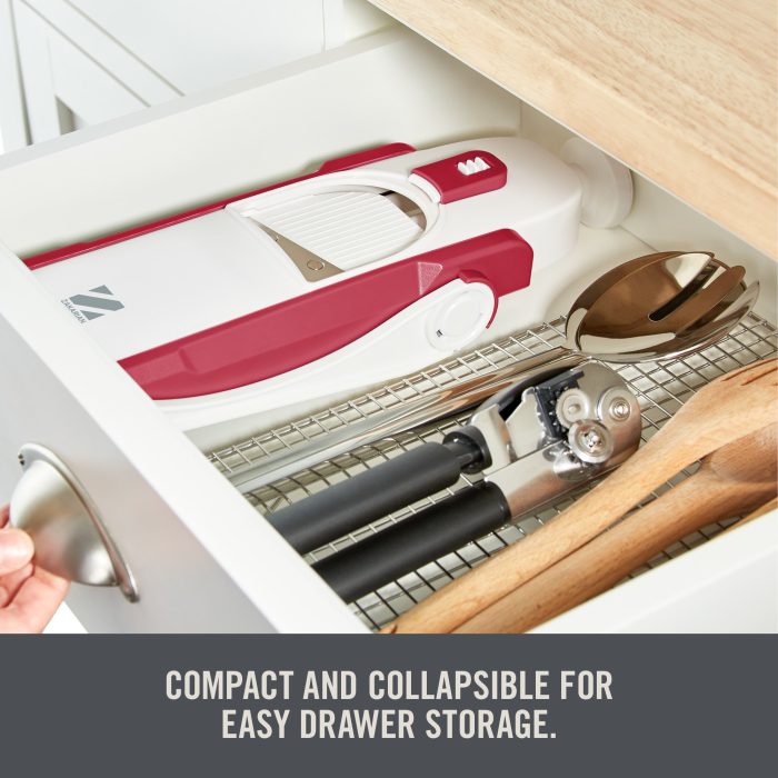 ZbyD SafeSliceMandoline IO Cranberry 5