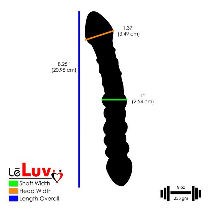 leluv 5 pack holiday gift set bundle pretty pink dildo plug glass 400057 001 dimensions