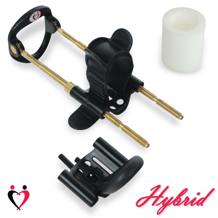 leluv penis extender slider black angle