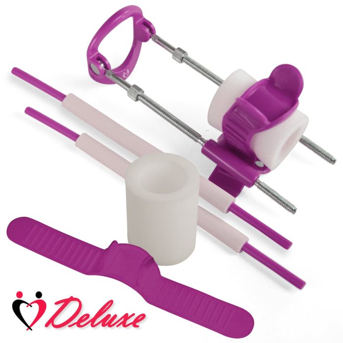 leluv penis extender slider deluxe purple