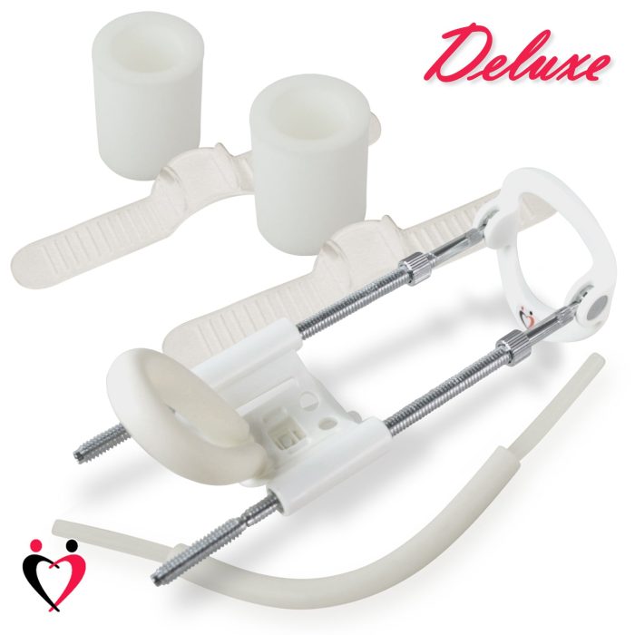 leluv penis extender slider deluxe white