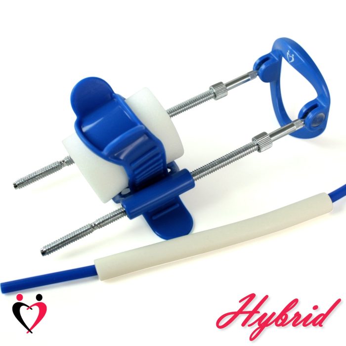 leluv penis extender slider hybrid blue