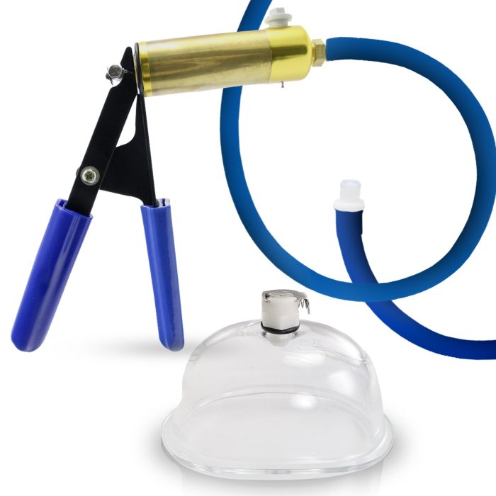 leluv ultima blue premium hose labia cup vacuum pump