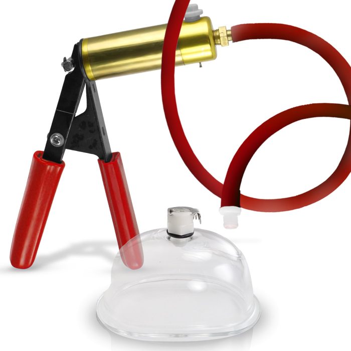 leluv ultima red premium hose labia cup vacuum pump
