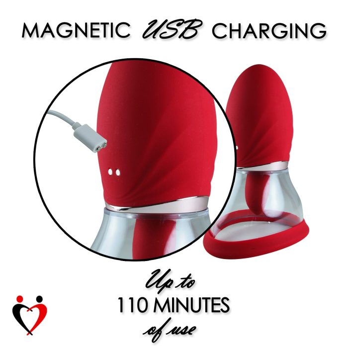 magic toungue vibrating suction cups charging