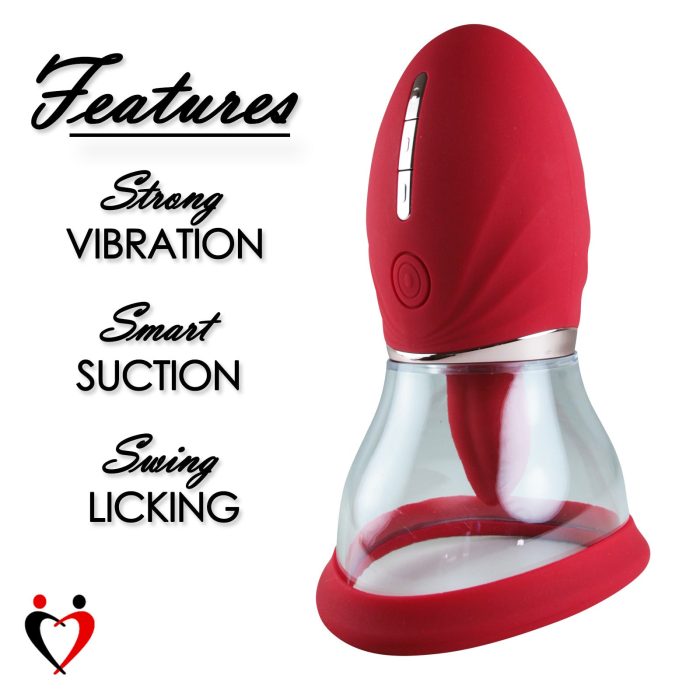 magic toungue vibrating suction cups features