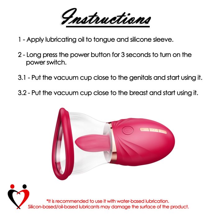 magic toungue vibrating suction cups instructions