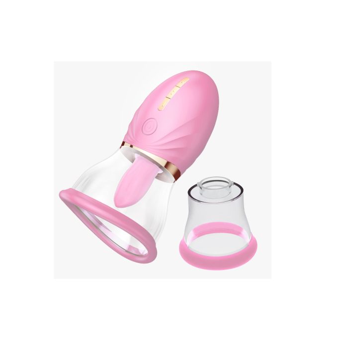 magic toungue vibrating suction cups pink