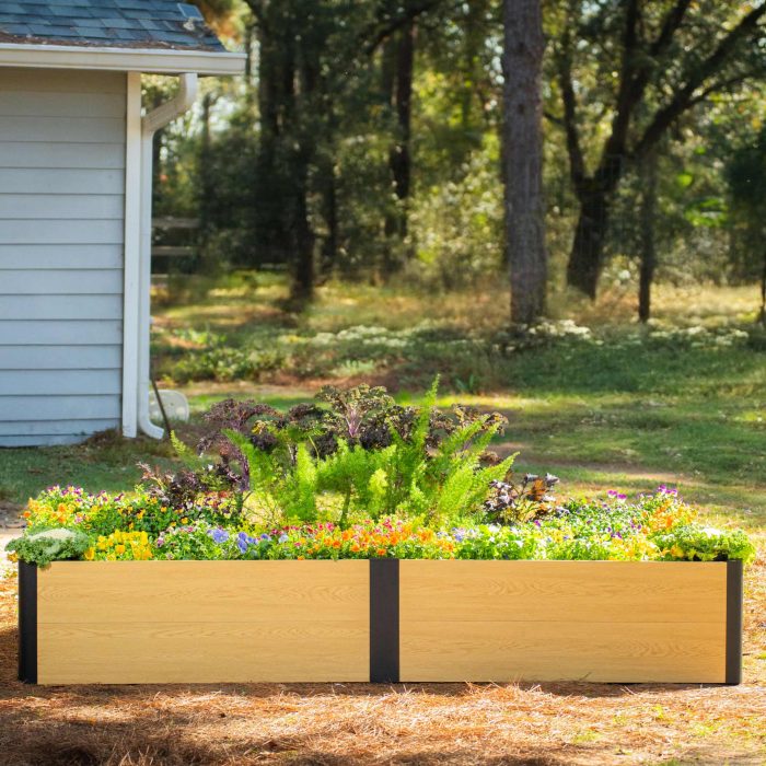 vego garden Evergrove Metal raised bed 2x8 Lifestyle 4