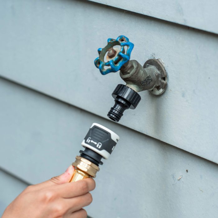 vego garden RetractableHoseReelSet100ftHi Flow 10